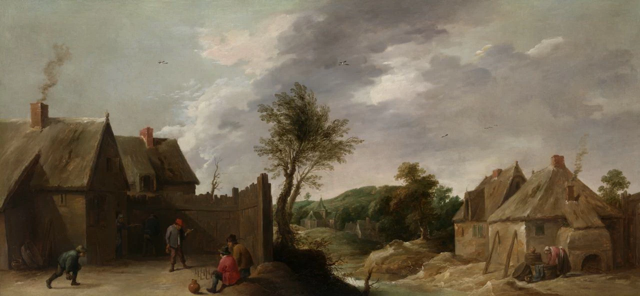 I giocatori di bocce - National Gallery of Victoria